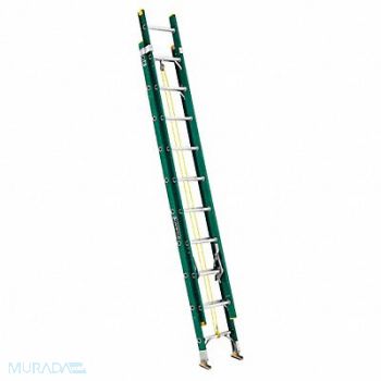 LOUISVILLE Extension Ladder Fiberglass 20 ft II, 36Y408