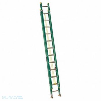 LOUISVILLE Extension Ladder Fiberglass 24 ft II, 36Y409