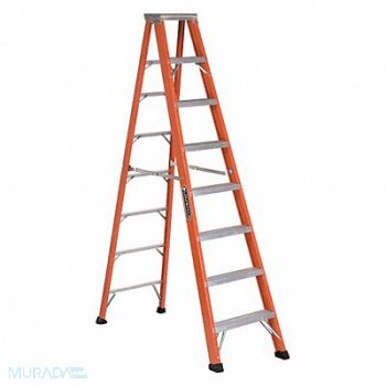 LOUISVILLE Stepladder Fg 8 ft 375 lb., 36Y475