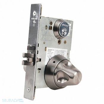 SCHLAGE Institution Lock SK1 Trim StainlessSteel, 457D12