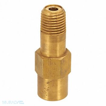 CONTROL DEVICES Check Valve 1/4 FPT Inlet Brass SS, 36Z968