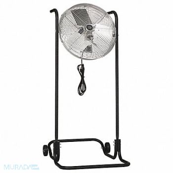 TPI INDUSTRIAL Floor Fan Stand 18 120V TEAO 1/8HP Gray, 373J16