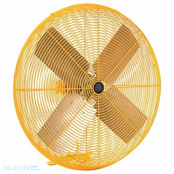 TPI INDUSTRIAL Fan Head 30 120V 1/2HP Yellow Assembled, 373J19