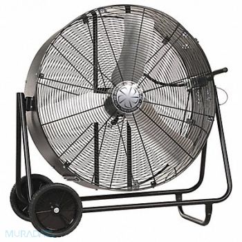 TPI INDUSTRIAL Port. Blower 36 DIR 120V 1/3HP Blk, 373J27