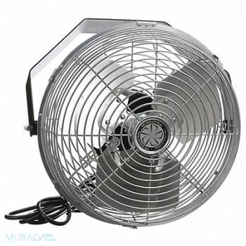 TPI INDUSTRIAL Workstation Fan 3 Speed 12 Industrial, 373J31