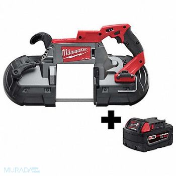 MILWAUKEE M18 Deep Cut Band Saw w M18 5.0 Battery, 373WH9