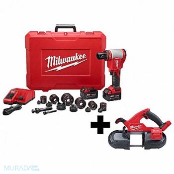 MILWAUKEE M18 10T Knockout 1/2-4 Kit M18 Band Saw, 373WJ4