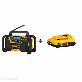 DEWALT Jobsite Radio 12V 20V Cordless, 374GX1