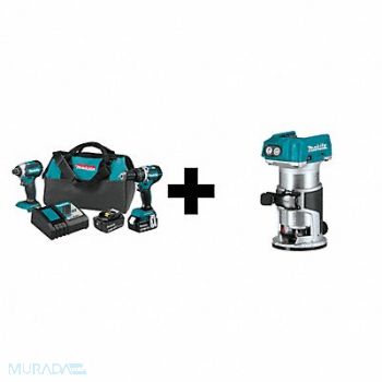 MAKITA 18V LXT Brushless 2pc Combo Kit (4.0Ah), 375JY9