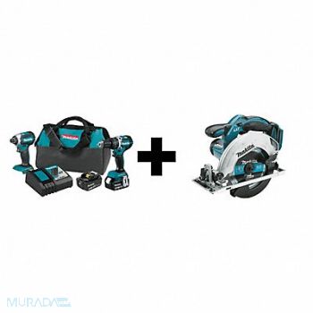 MAKITA 18V LXT Brushless 2pc Combo Kit (4.0Ah), 375JZ1