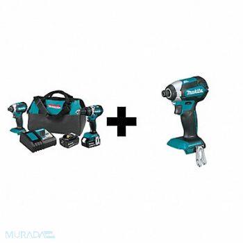 MAKITA 18V LXT Brushless 2pc Combo Kit (4.0Ah), 375JZ4