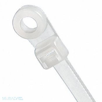 PANDUIT Mountable Cable Tie 4.3 in Nat PK1000, 377A15