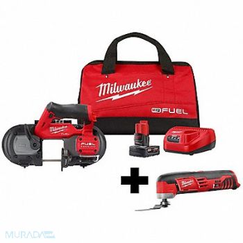 MILWAUKEE M12 Band Saw Kit and M12 Multi-Tool, 377PF1