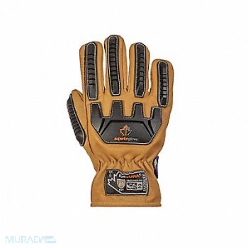 ENDURA Work Gloves Drivers 3XL Leather PR, 793WM1