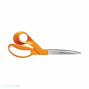 FISKARS Home/Office Scissors 9 L 4.5 Cut Orange, 378ZU5