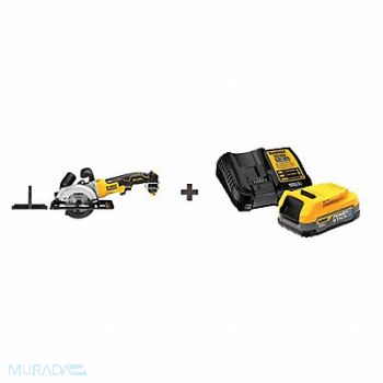 DEWALT Cordless Circular Saw 4-1/2 Dia Blade, 379AR6