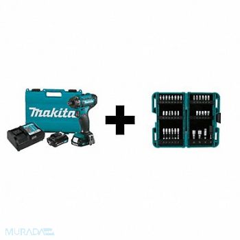 MAKITA CXT 12V Max 1/4 Hex Screwdriver Kit, 379AZ2