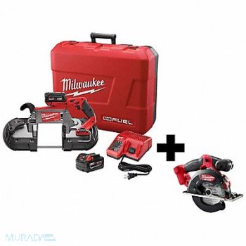MILWAUKEE M18 FUEL Band Saw Kit Metal Circ Saw, 379CU8