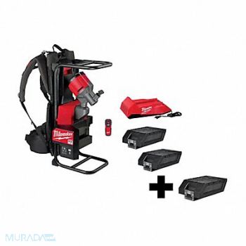 MILWAUKEE MX FuelBackpack Concrete Vibrator Kit, 380FK7