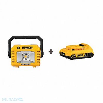 DEWALT Cordless Work Light Battery Incl, 380FP9