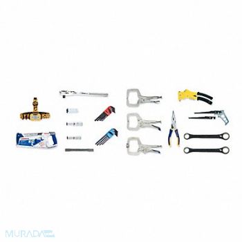 GRAINGER APPROVED Sheet Metal Tool Kit Journeyperson, 380RT3