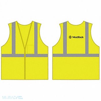 PROTECTIVE INDUSTRIAL PRODUCTS WestRock Breakaway Vest XL Yellow, 381HC9