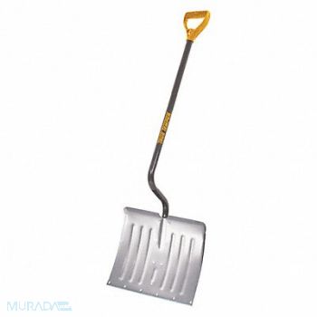 TRUE TEMPER Snow Shovel Aluminum 52 H, 381P31