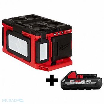 MILWAUKEE M18 Light/Charger M18 CP3.0 Battery, 382YY7