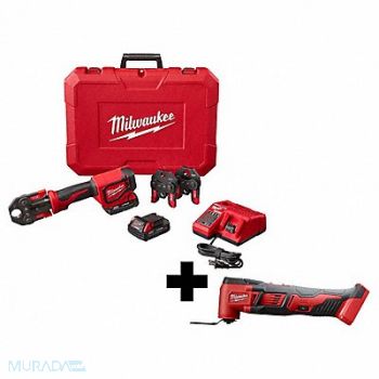MILWAUKEE M18 Press Tool Kit M18 Multi-Tool, 382YZ1