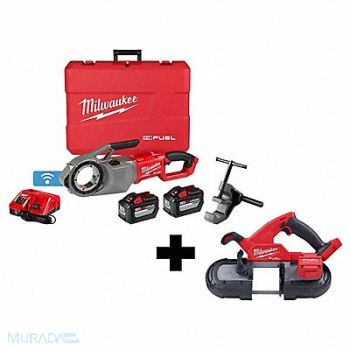 MILWAUKEE M18 Pipe Threader Kit M18 Band Saw, 382YZ2