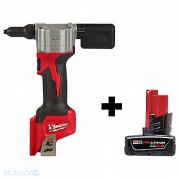 MILWAUKEE M12 Rivet Tool M12 Battery Pack, 382ZD2
