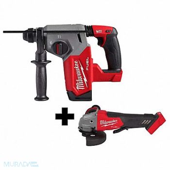 MILWAUKEE M18 1 Rotary Hammer M18 Grinder, 382ZD5