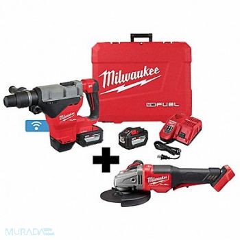 MILWAUKEE M18 Rotary Hammer Kit M18 Grinder, 382ZE3