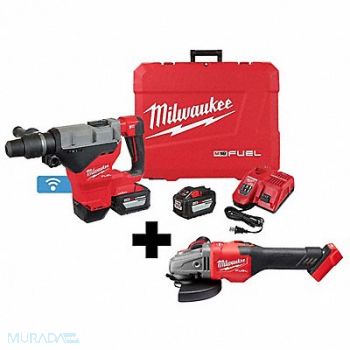 MILWAUKEE M18 Rotary Hammer Kit M18 Grinder Kit, 382ZE4