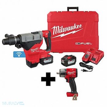 MILWAUKEE M18 Rotary Hammer Kit M18 Impact Wrench, 382ZE5