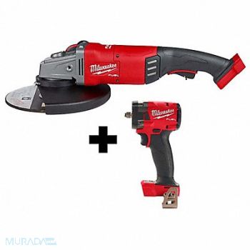 MILWAUKEE M18 Fuel 9 Angle Grinder 3/8 CPIW, 382ZG0