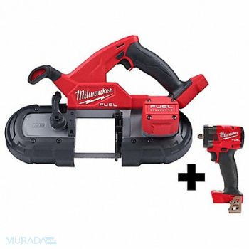 MILWAUKEE M18 Fuel Compact Band Saw 3/8 Impact, 382ZG9