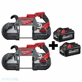 MILWAUKEE M18 Fuel (2) Band Saw HO 6.0 Bat, 382ZH4