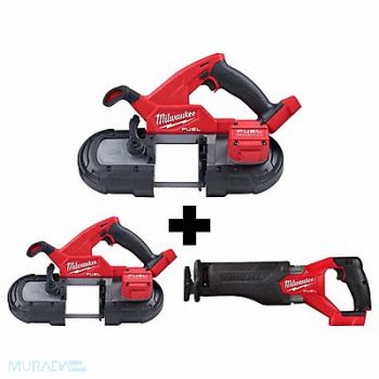 MILWAUKEE M18 Fuel (2) CP Band Saw Fuel SAWZALL, 382ZH8