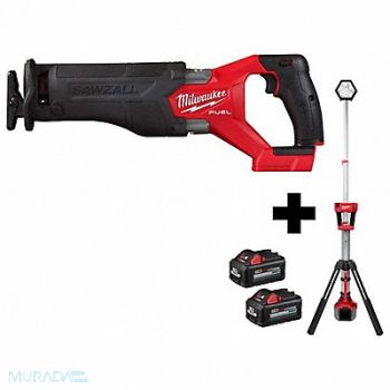 MILWAUKEE M18 SAWZALL Tower Light M18 XC6.0 2PK, 384NM4