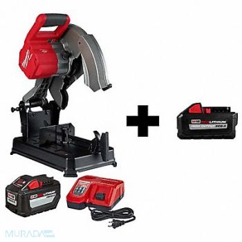 MILWAUKEE M18 14 Abrasive Chop Saw M18 XC8.0, 384NP2