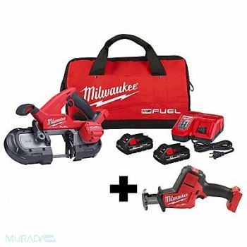 MILWAUKEE M18 FUEL Cpt Band Saw M18 FUEL HACKZALL, 384NT9