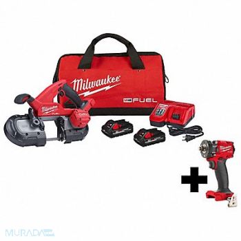MILWAUKEE M18 FUEL Cpt Band Saw M18 1/2 Imp Wr, 384NU0