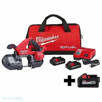 MILWAUKEE M18 FUEL Cpt Band Saw HO XC6.0 Battery, 384NU1