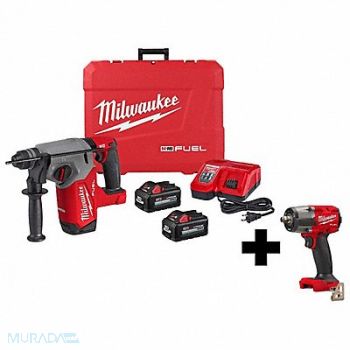 MILWAUKEE M18 FUEL 1 SDS+RtryHmr 1/2 ImpWrnch, 384NU6