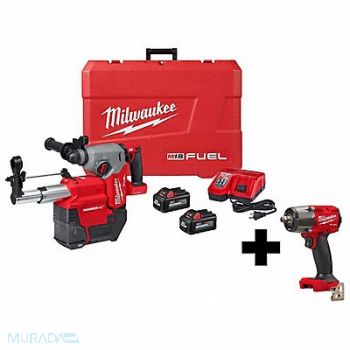 MILWAUKEE M18 FUEL 1-1/8 SDS+RtryHmr ImpWrnch, 384NV2