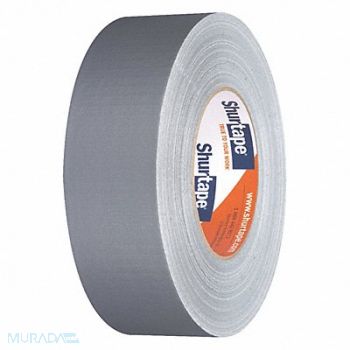 SHURTAPE Cloth Tape Silver 2 x 180 ft PK24, 388A22