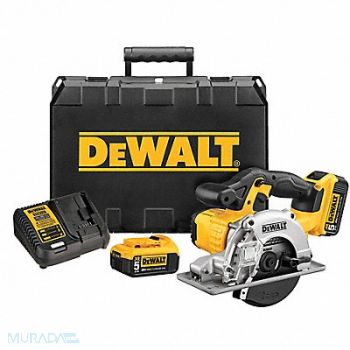 DEWALT Cordless Circ Saw Kit 5-1/2 in Blade Dia, 38A918
