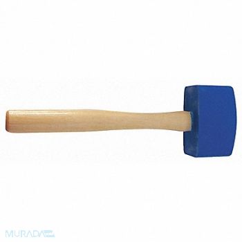 IMPACTO Mallet Wood Handle 12-2/5 in L 12 oz., 38AN61