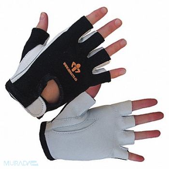 IMPACTO Anti-Impact Gloves M Black/White PR, 38AN62